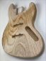 Preview: Body American Ash, 2-pcs. Jazz-Bass, Unique Piece #012